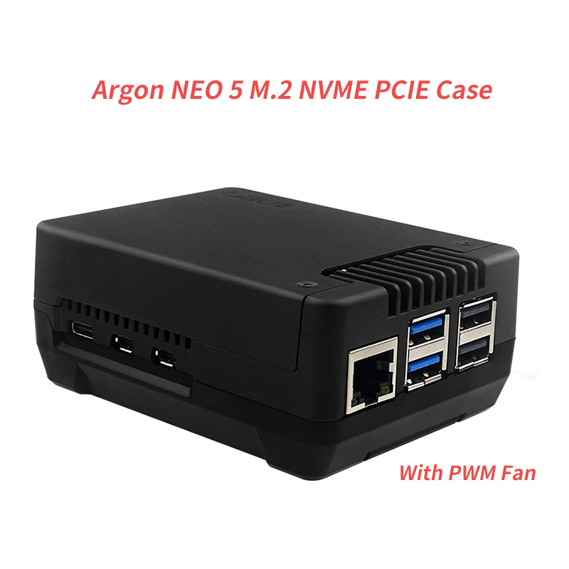 Pi Cooler - Caja PCIE Argon NEO 5 M.2