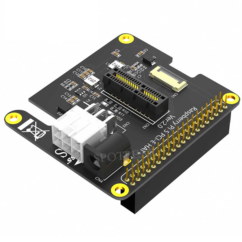 Pi Cooler - Raspberry Pi 5 PCIe Slot Placa