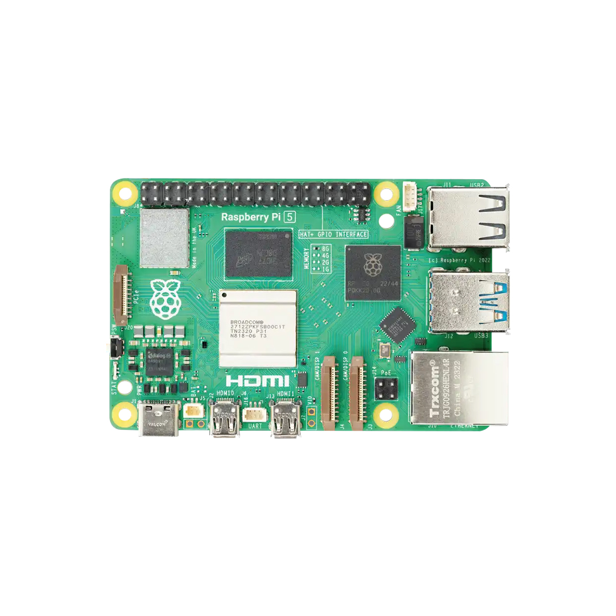 Raspberry Pi - Controlador Raspberry Pi 5 4G/8G, Kit