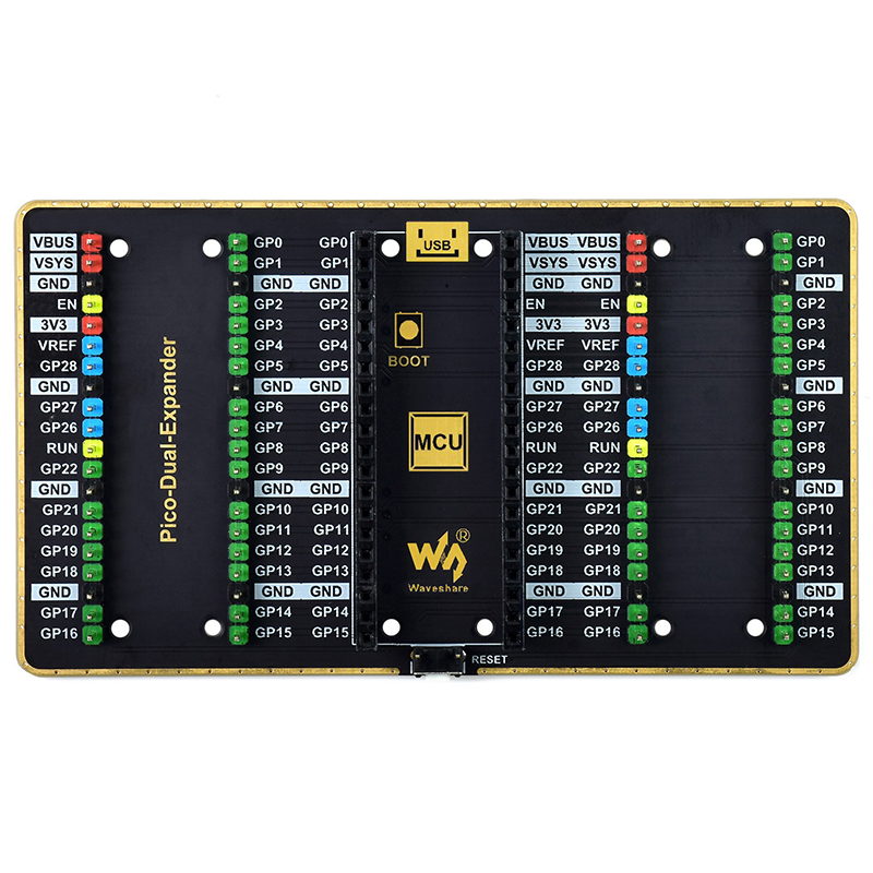Pi Power Supply - Raspberry Pi Pico expansor GPIO Dual