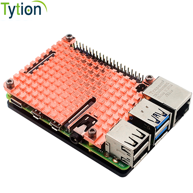 Pi 4 Case - Raspberry Pi 4B disipador térmico de