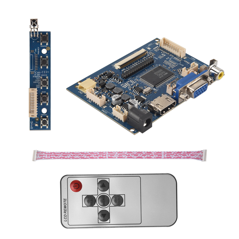 Pi Display - Placa controladora de pantalla LCD AA08-7