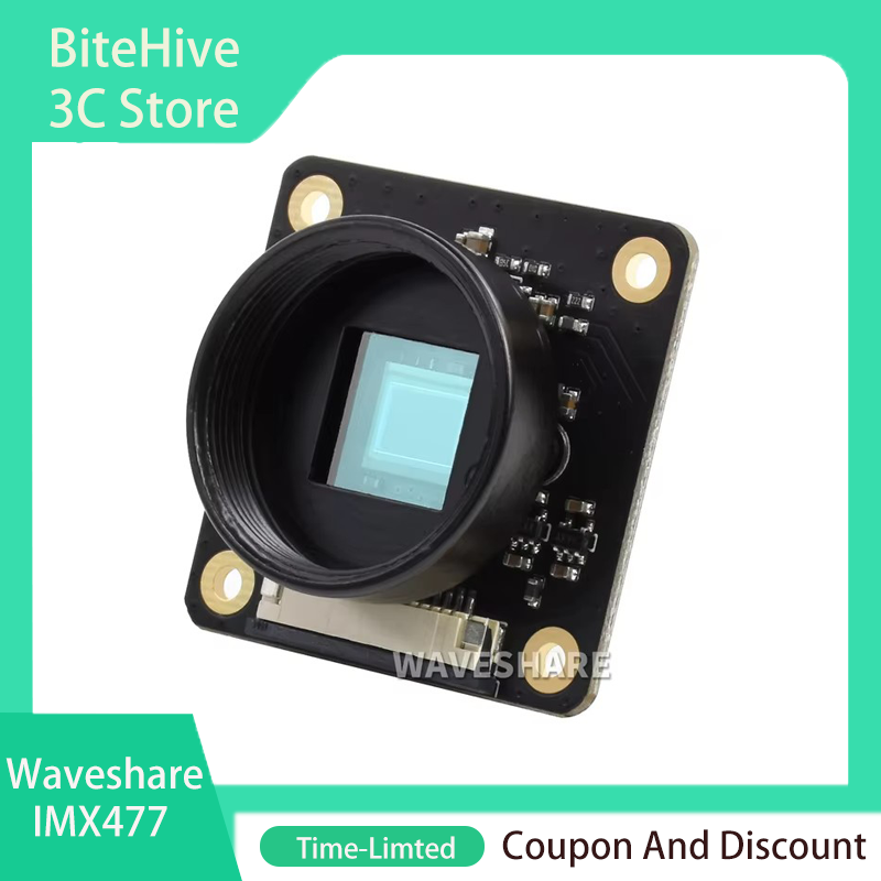 Pi Camera Module - Cámara Waveshare IMX477 de 12,3 megapíxeles