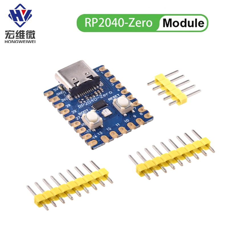 Raspberry Pi Kit - RP2040-Zero RP2040 para microcontrolador Raspberry Pi,