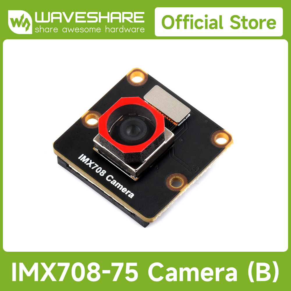 Raspberry Pi Global Shutter Camera Imx296 - Cámara Waveshare IMX708 de 12MP de