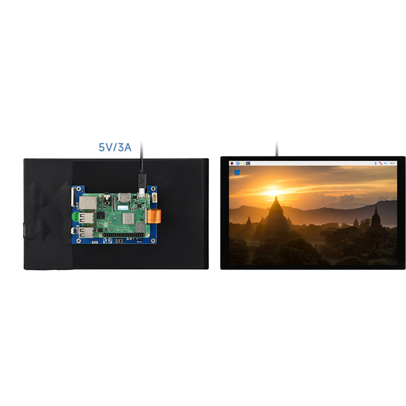 Pantalla Táctil DSI de 10.1 Pu - Raspberry Pi 5 reseña y precio