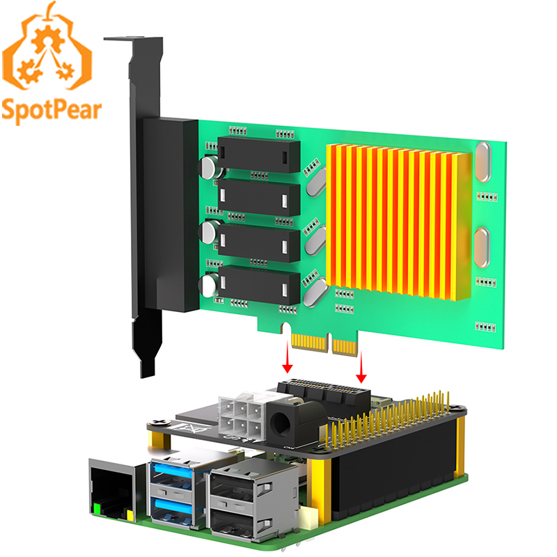 Raspberry Pi 5 PCIe Slot Placa - Pi Cooler reseña y precio