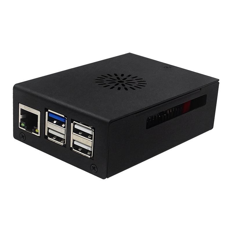 Caja Orange Pi 5 Max con venti - Pi 5 Case reseña y precio