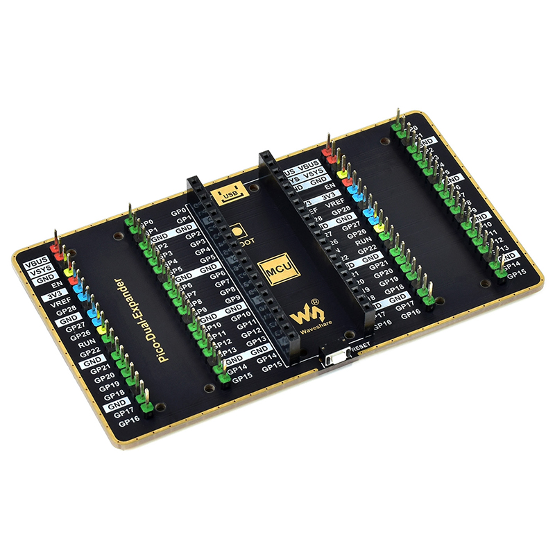 Raspberry Pi Pico expansor GPI - Pi Power Supply reseña y precio