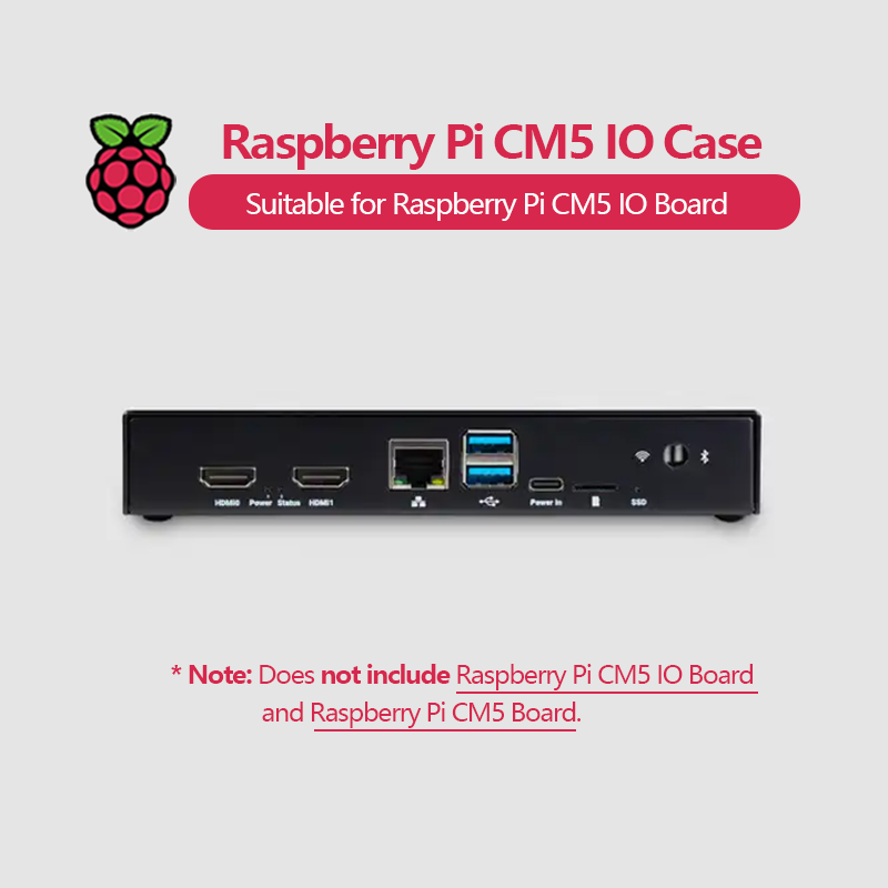 Caja de IO Oficial para el Mód - Pi 5 Case reseña y precio