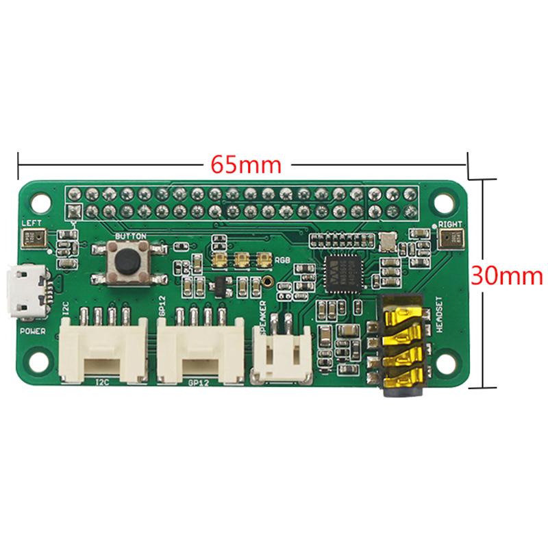 ReSpeaker 2-Mics Pi Hat para m - Pi Zero reseña y precio