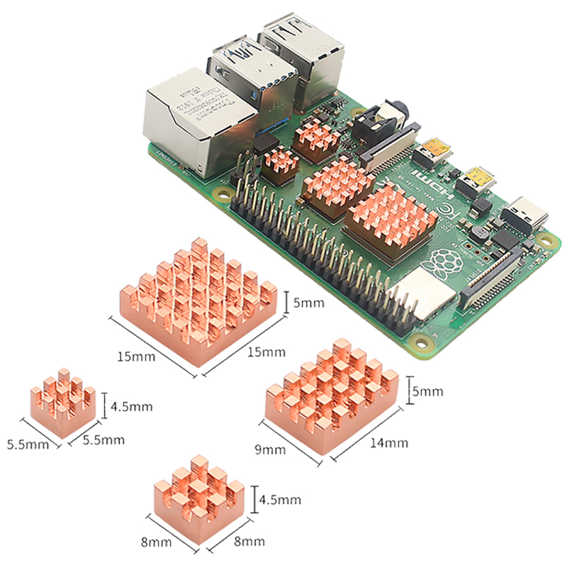 Kit de disipador de calor de a - Pi Cooler reseña y precio