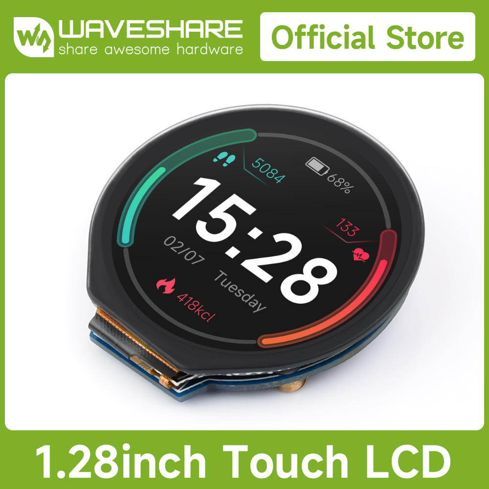 Módulo de pantalla LCD redondo - Pi Display reseña y precio