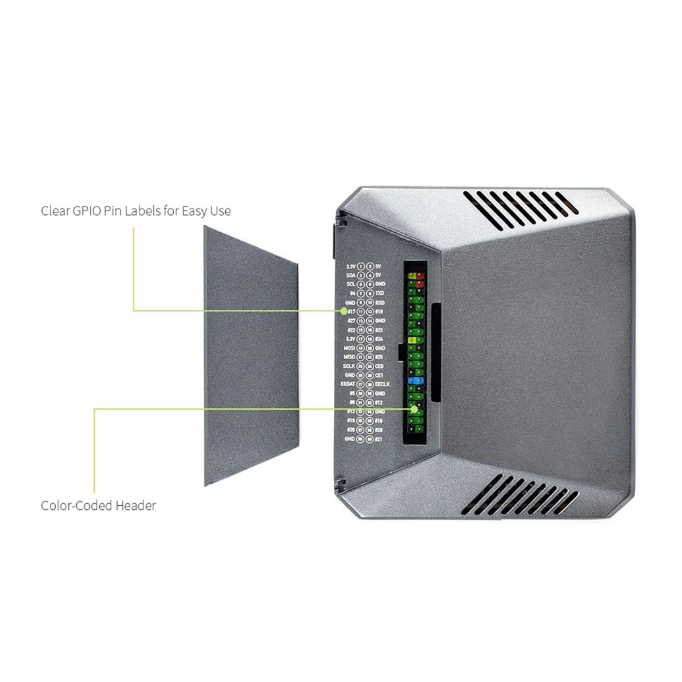 Caja Argon ONE V2 para Raspber - Pi 4 Case reseña y precio