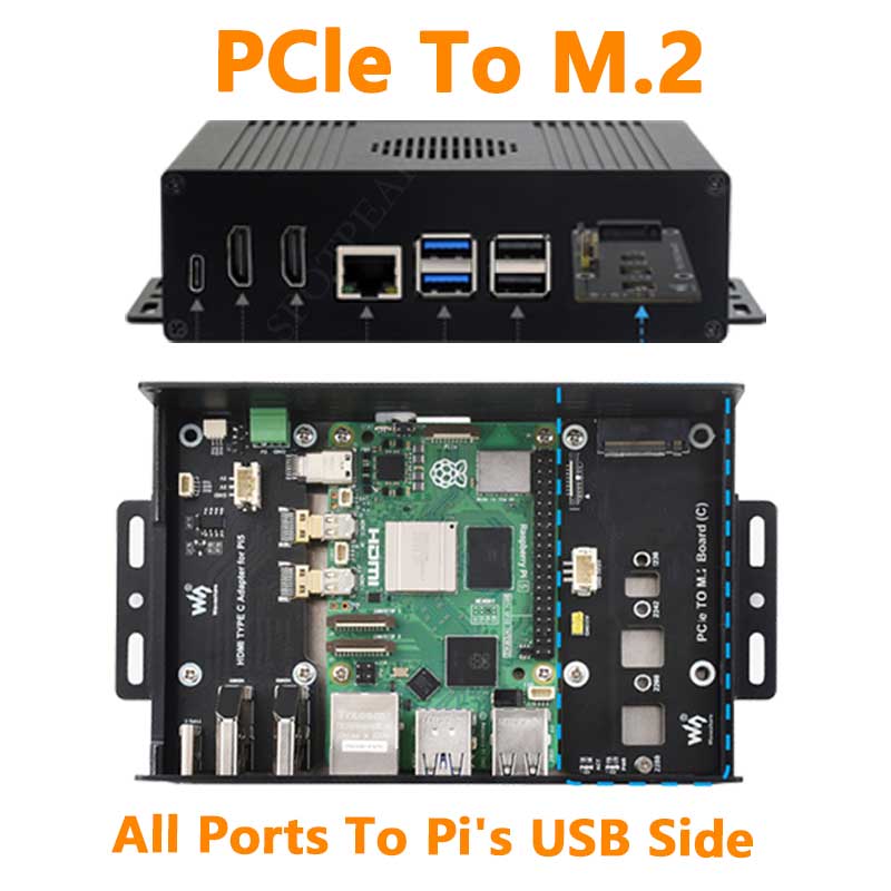 Raspberry Pi 5 Box Case Kit-C  - Pi 5 Case reseña y precio