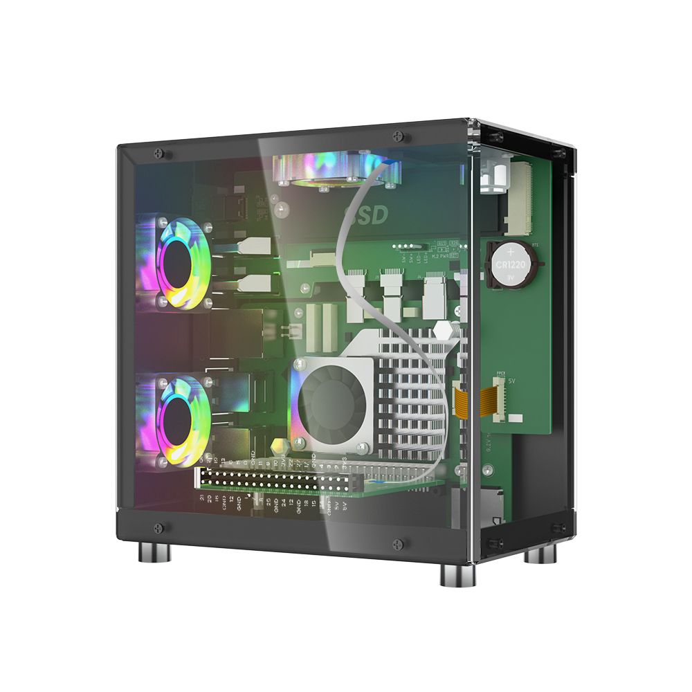 Kit protector de carcasa Raspb - Pi 5 Case reseña y precio