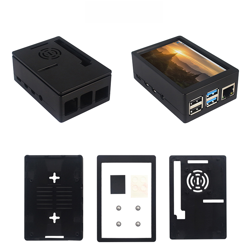Raspberry Pi 4 pantalla táctil - Pi 4 Case reseña y precio