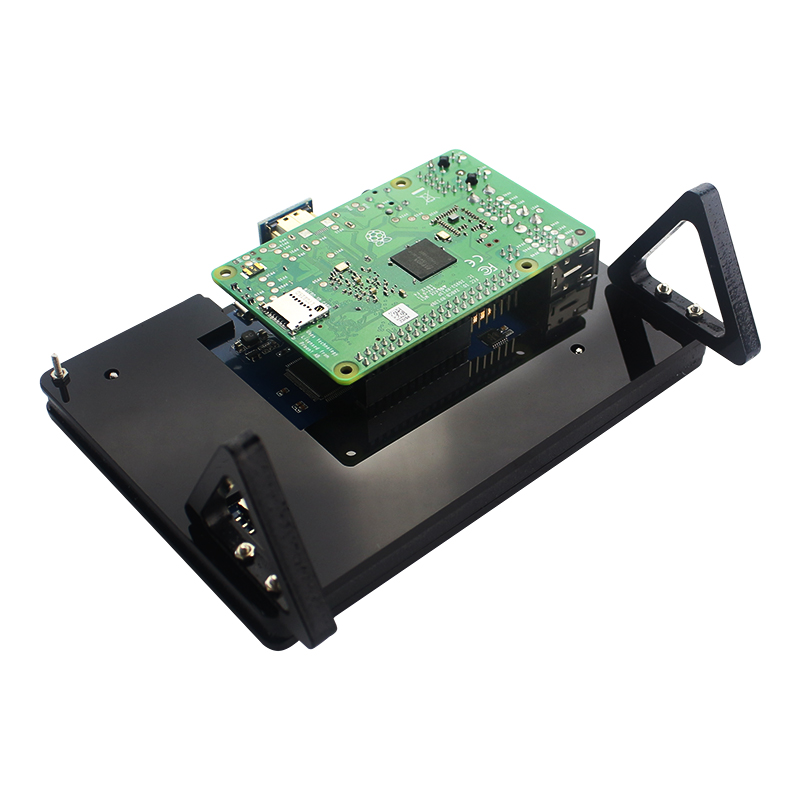 Soporte de acrílico para panta - Pi 5 Case reseña y precio