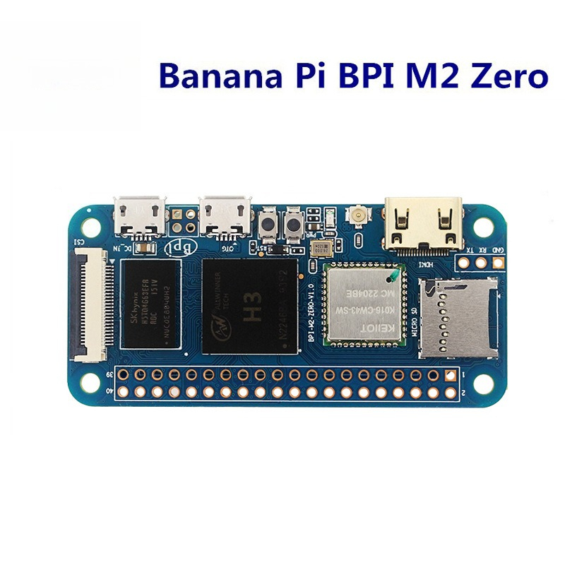 Banana Pi-M2 Zero H3, miniorde - Pi Zero reseña y precio